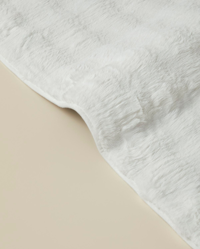 Terra Pelüş Halı 60x90 cm Beyaz