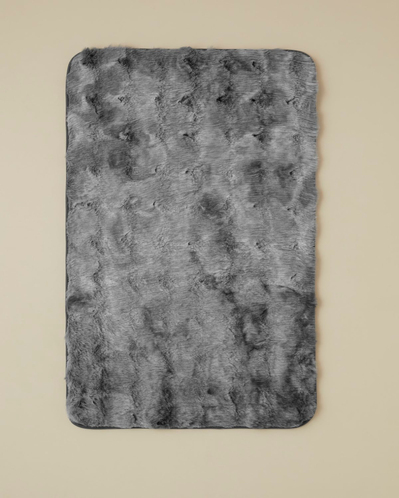Terra Pelüş Halı 60x90 cm Gri