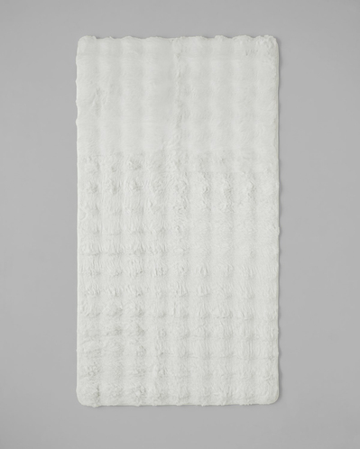 Terra Pelüş Halı 80x150 cm Beyaz