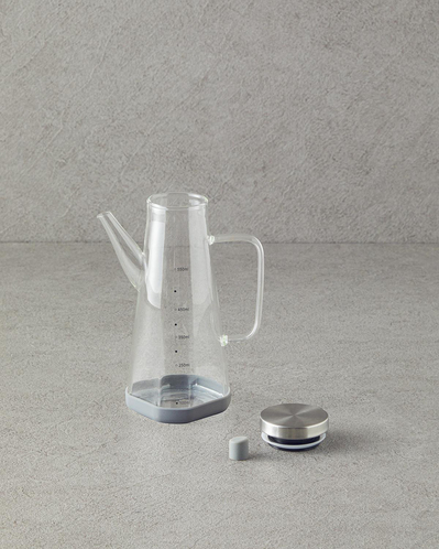 Tinna Borosilikat Yağdanlık 550 ml Şeffaf