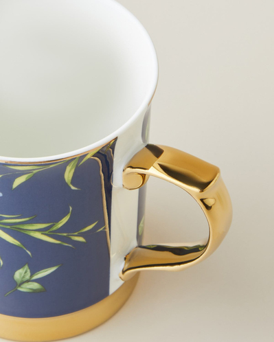 Vanilla New Bone China Kupa 400 ml Lacivert