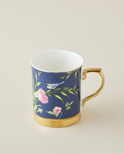 Vanilla New Bone China Kupa 400 ml Lacivert