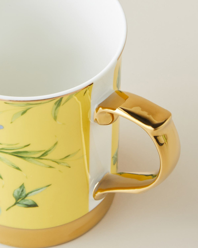 Vanilla New Bone China Kupa 400 ml Sarı