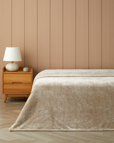 Vena Supersoft Tek Kişilik Battaniye 150x200 cm Bej
