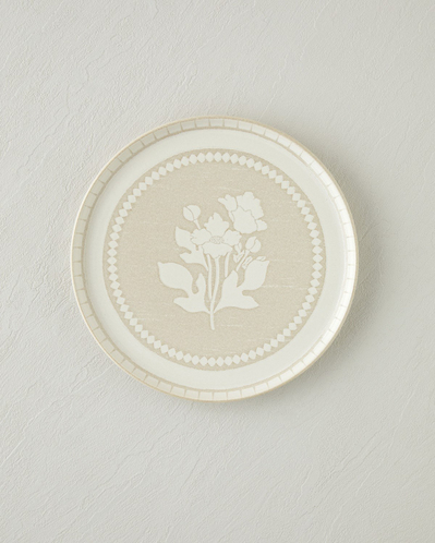 Viola Stoneware Kahvaltı ve Sunum Seti 12 Parça 6 Kişilik Bej