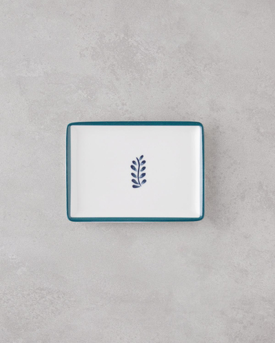 Wells Porselen Kahvaltı ve Sunum Seti 18 Parça 6 Kişilik Mavi