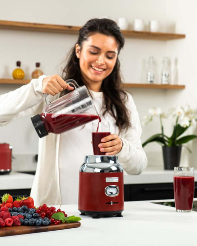Westinghouse Retro Sürahi Blender Kırmızı