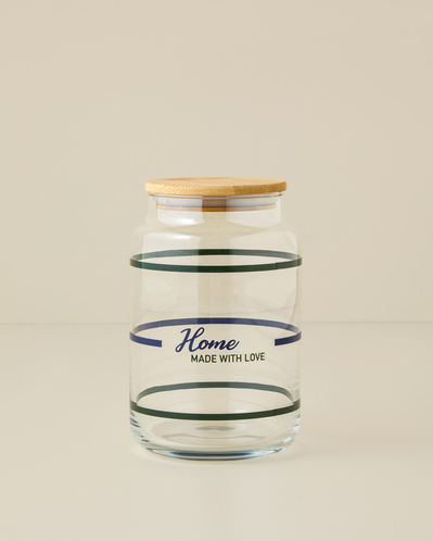 With Love Cam Kavanoz 500 ml Mavi-yeşil