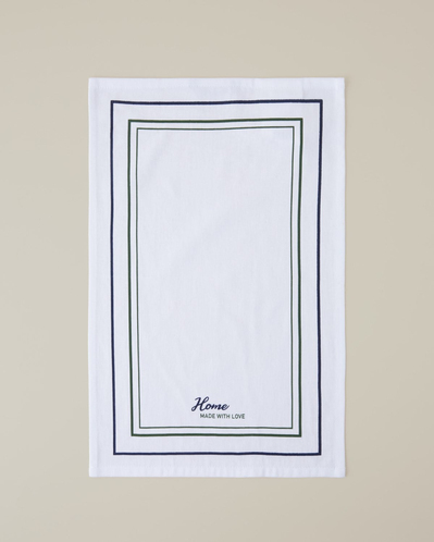 With Love Pamuklu Kurulama Bezi 30x50 cm Lacivert – Yeşil