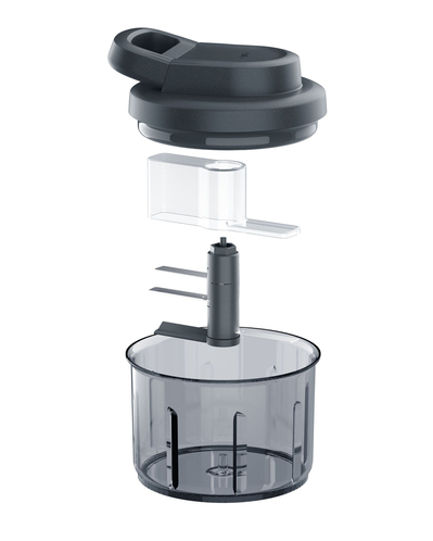 Zyliss E910074 Easy Pull Manuel Doğrayıcı 800 ml Antrasit