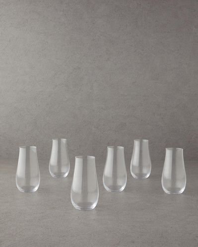 Amelia Kristal 6lı Bardak 340 ml Şeffaf