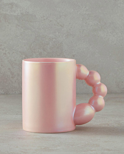 Balloons New Bone China Kupa 480 ml Pembe