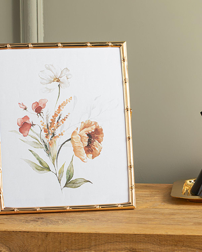 Bamboo Metal Çerçeve Gold