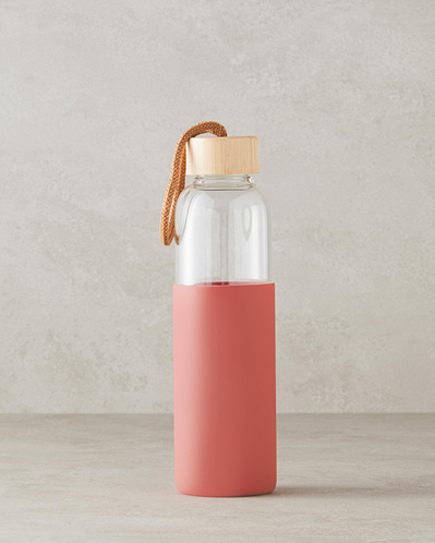Benita Borosilikat Şişe 550 ml Kırmızı