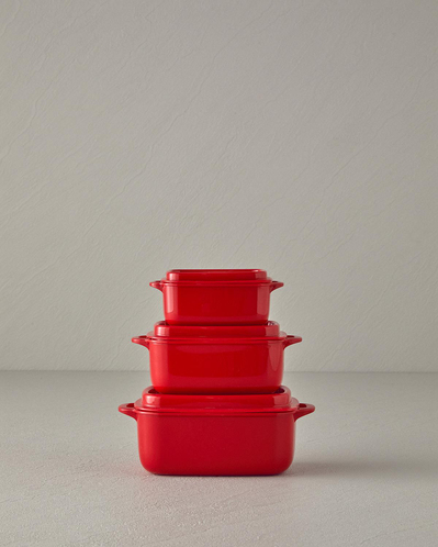 Best Food Plastik Lunch Box Kırmızı