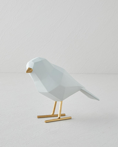 Birds Biblo 19x9x17 cm Gri