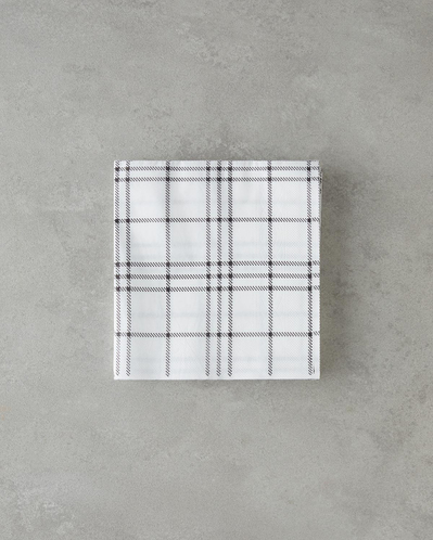 Blockify 20li Kağıt Peçete 33x33 cm Siyah - Beyaz