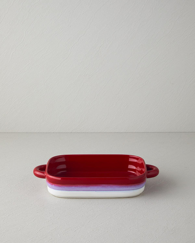 Cheerful Stoneware Fırın Kabı Kırmızı