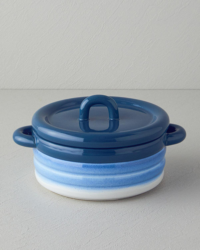 Cheerful Stoneware Fırın Tenceresi Mavi