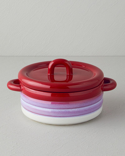 Cheerful Stoneware Fırın Tenceresi Kırmızı