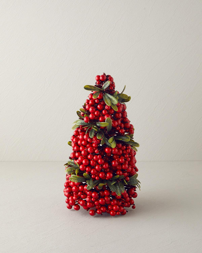 Christmas Tree Dekoratif Obje 35 cm Kırmızı - Yeşil