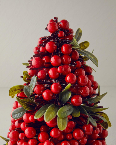 Christmas Tree Dekoratif Obje 35 cm Kırmızı - Yeşil