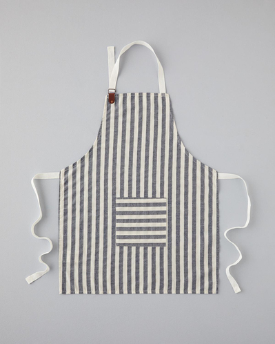 Cooker Pamuk-Keten Mutfak Önlüğü 70x55 Cm Lacivert