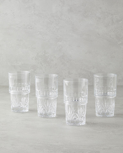 Cosmic Cam 4lü Bardak Şeffaf