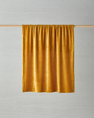 Cozy Oasis Supersoft Tv Battaniye 120x160 cm Sarı