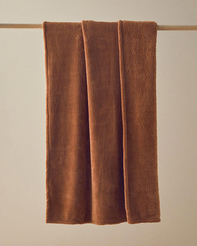 Cozy Wellsoft Tv Battaniyesi 120x170 cm Terracotta