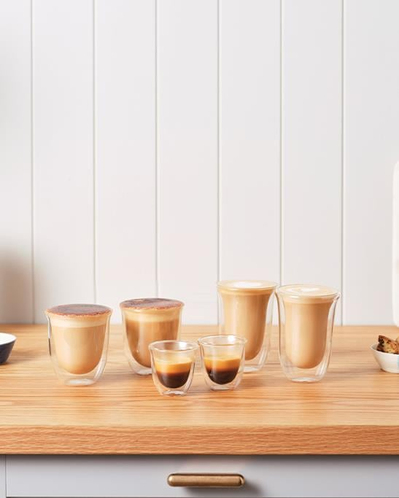 Delonghi DLSC312 2Li Latte Macchiato Çift Cidarlı Bardak