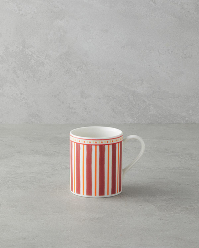 Elora Bone Porselen Kupa 290 ml Pembe - Turuncu