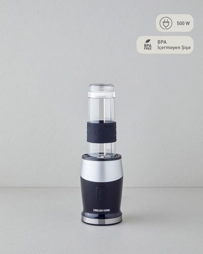 English Home KBL 3010 Shake Away Smoothie Blender Siyah-Krom