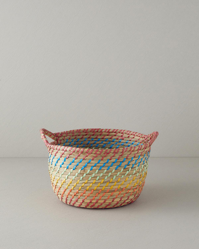 Exotic Lines Hasır Sepet Multicolor