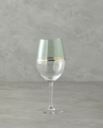 Fiore Cam 4lü Kadeh 540 Ml Açık Yeşil