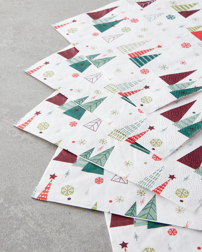 Firbliss Kağıt 20li Kağıt Peçete 33x33 cm Renkli