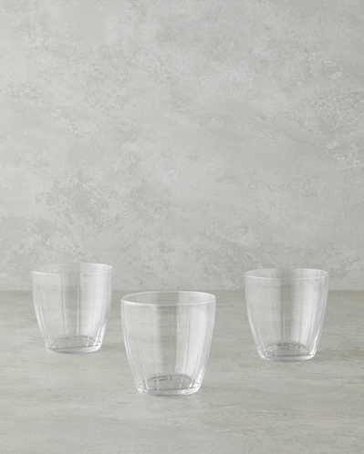 Flair Cam 3lü Bardak 365 ml Şeffaf