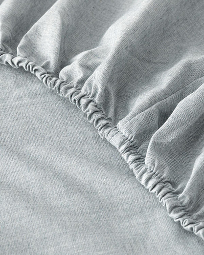 Flower Heaven Dijital Baskılı Pamuklu Çift Kişilik Nevresim Takımı 200x220 cm Gri