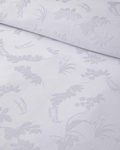 Glare Jakarlı Çift Kişilik Nevresim Takımı 200x220 cm Beyaz