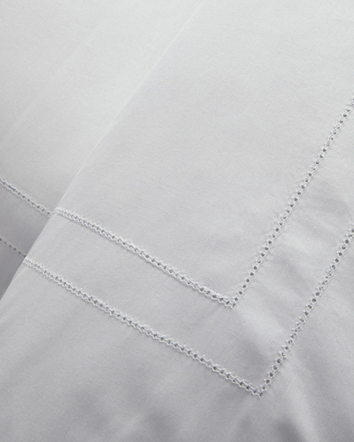 Grandiose Ajurlu Perkal Çift Kişilik Nevresim Takımı 200x220 cm Beyaz