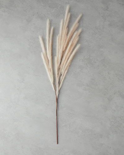 Grassy Tek Dal Yapay Çiçek Bej