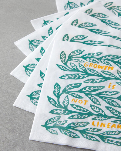 Growleaf 20li Kağıt Peçete 33x33 cm Yeşil