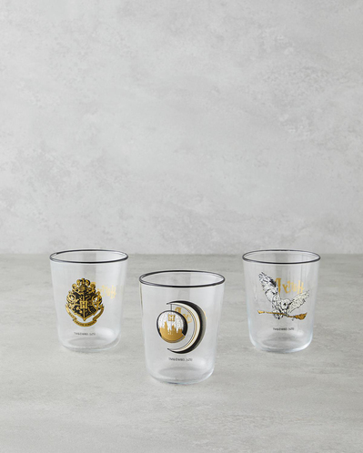 Harry Potter Cam 3lü Lisanslı Bardak 315 Ml Renkli