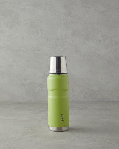 HeatLock Çelik Bardaklı Travel Mug 500 ml Yeşil