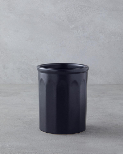 Hecha Seramik Kaşıklık 14 cm Siyah