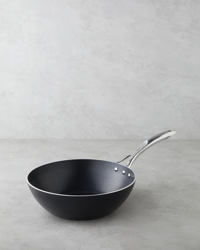 Horeca Alüminyum Wok Tava Siyah