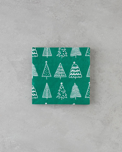 Jollytree Kağıt 20li Kağıt Peçete 33x33 cm Yeşil