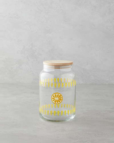 Lemon Cam Kavanoz 970 ml Şeffaf