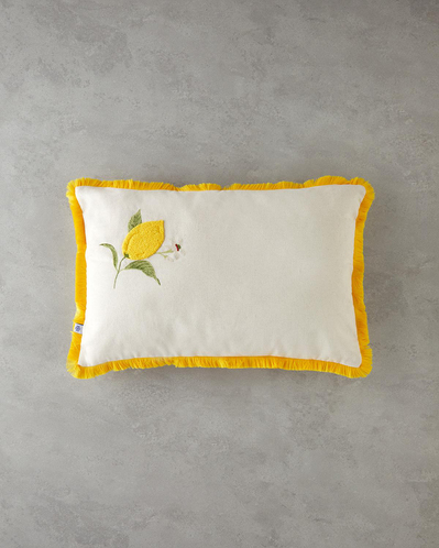 Lemon Dekoratif Kırlent 33x50 cm Natural