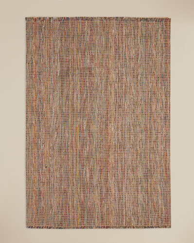 Leona Dekoratif Jüt Kilim Multicolor